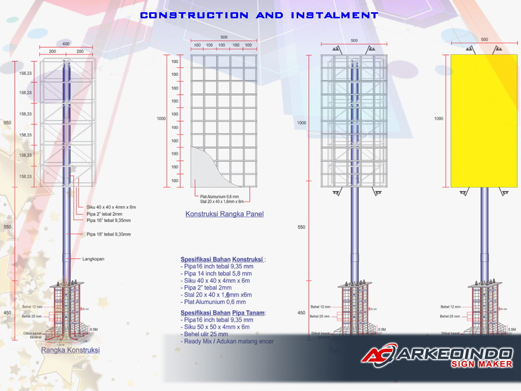 construction and instalment